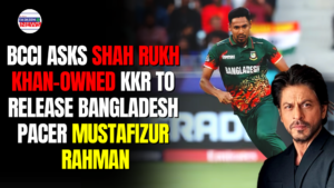 BCCI DIRECTS KKR TO RELEASE BANGLADESH PACER MUSTAFIZUR RAHMAN FOR IPL 2026